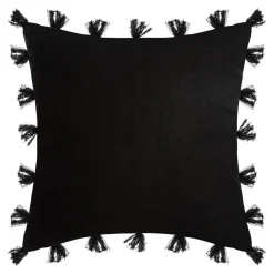 HOUSSE COUSSIN ROSACE POMPON 40X40CM