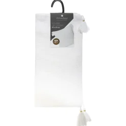 HOUSSE COUSSIN SLUB BLANC 40X40