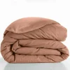 HOUSSE DE COUETTE 240X220CM UNI 57 FILS LINA BLUSH