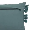 HOUSSE DE COUSSIN ARC CORDE CANARD 30X50CM