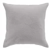 HOUSSE DE COUSSIN ET ENCART 60X60CM COLOMBINE GRIS