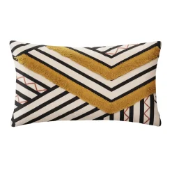 HOUSSE DE COUSSIN ETHNIQUE BRODEE 30X50CM