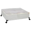 HOUSSE RANGEMENT DESSOUS LIT ROUES DRESSY PLUS