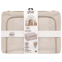 HOUSSE RANGEMENT DOUBLE OUVERTURE DRESSY PLUS BEIGE TAILLE M