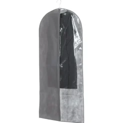 HOUSSE VETEMENTS GRIS CLAIR H.135CM