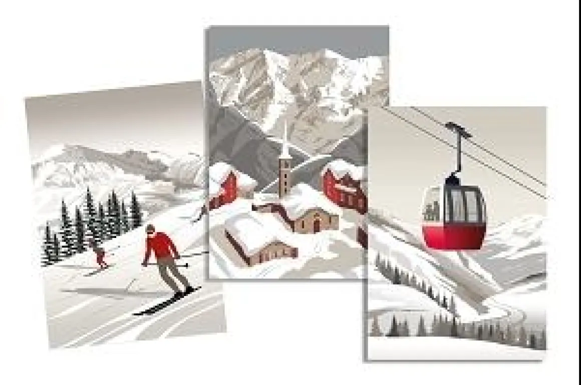 IZAR SKI TORCHON 50X70CM NATUREL