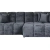 JACOB CANAPE ANGLE DROIT GRIS PERFECT HARMONY 90