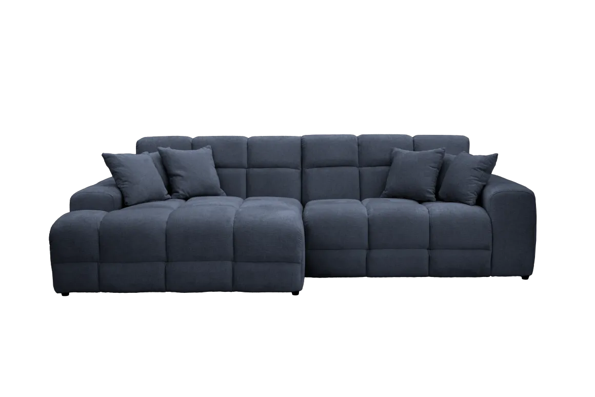 JACOB CANAPE ANGLE GAUCHE BLEU PERFECT HARMONY 77