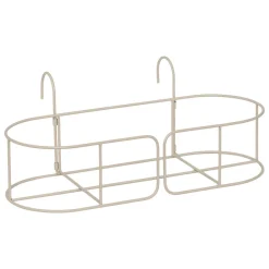 JARDINIERE METAL LIN AZE L.47CM