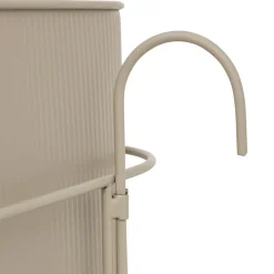 JARDINIERE METAL LIN AZE L.47CM