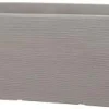JARDINIERE RECTANGLE EFFET LIGNES 80X40X34CM SABLE