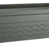 JARDINIERE TERRISSIMA 59X29CM GRIS 30L