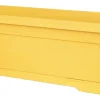 JARDINIERE TRADITION L.50CM ET PLATEAU CLIPS JAUNE 9L