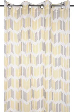 JEFF VOILE JEANNIE 140X260 MOUTARDE