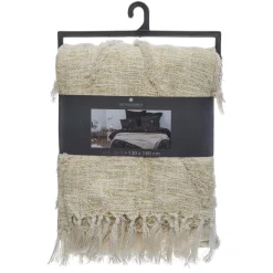 JETE DE LIT SLUB TUFT SHINE 130X180CM