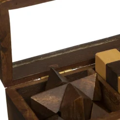 JEU CASSE TETE BOIS D.17.5X6X7CM