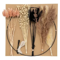 KIT DIY COURRONE LUMIERE D HIVER D.27CM