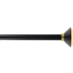 KIT EXT 210 380CM D19 EMBOUT CONI OR NOIR