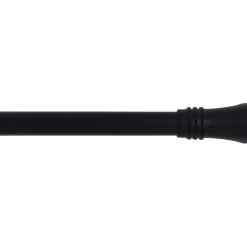 KIT EXT 140 260CM D19 EMBOUT LOTUS NOIR MAT