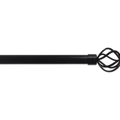 KIT EXT 120 210CM D19 EMBOUT TOUPIE NOIR MAT