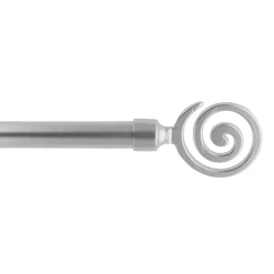 KIT EXT 120 210CM D19 EMBOUT ZOLA GRIS ARGENTE