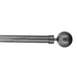 KIT EXT 120 210CM D.28MM EMBOUT GAIA GRIS NOIR