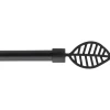 KIT EXT 120 210CM D.16MM EMBOUT SEVIGNE NOIR MAT