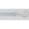KIT EXTENSIBLE 100 A 190CM D.19CM EMBOUT CROSSE GRIS LAQUE