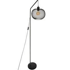 LAMPADAIRE ARC EMIE NOIR H.157CM