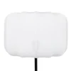 LAMPADAIRE DROIT COTON TOBIE BLANC H.150CM