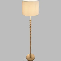 LAMPADAIRE DROIT NINO BLANC H.146CM
