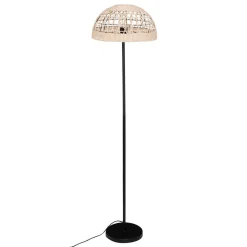 LAMPADAIRE DROIT ROTIN RORY NATUREL H.150CM