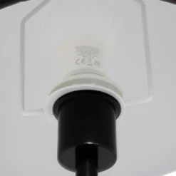 LAMPADAIRE DROIT SAVIO NOIR H.140 CM