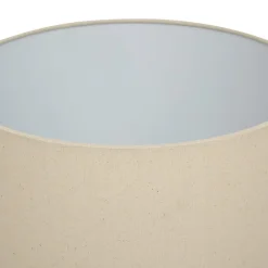 LAMPADAIRE 3 GALETS ALITHA BLANC H.100CM