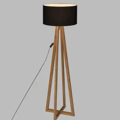 LAMPADAIRE MULTI PIEDS MOLU NOIR H.140CM