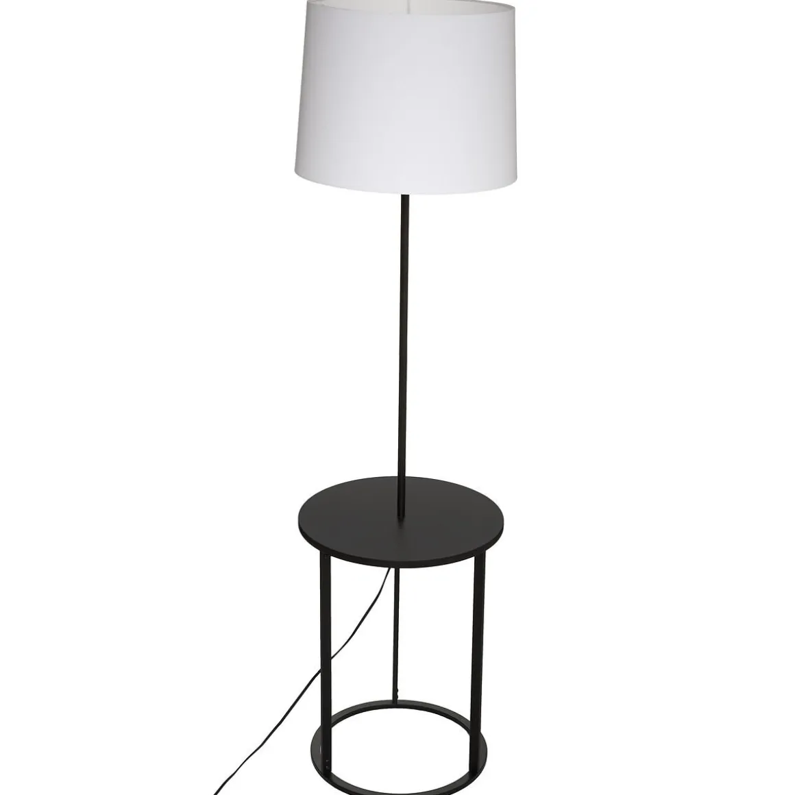 LAMPADAIRE SUR PIED GIL NOIR H.149CM