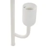 LAMPADAIRE TISSU BLANCA BGE H.124CM