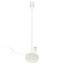LAMPADAIRE TISSU BLANCA BGE H.124CM