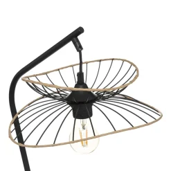 LAMPE ARC ALARA NOIR H.50CM
