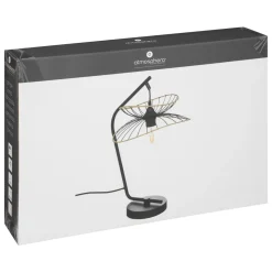 LAMPE ARC ALARA NOIR H.50CM
