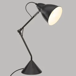 LAMPE ARC AUDE NOIR H.62CM