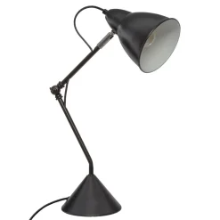LAMPE ARC AUDE NOIR H.62CM