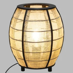 LAMPE BAMBOU H.27CM