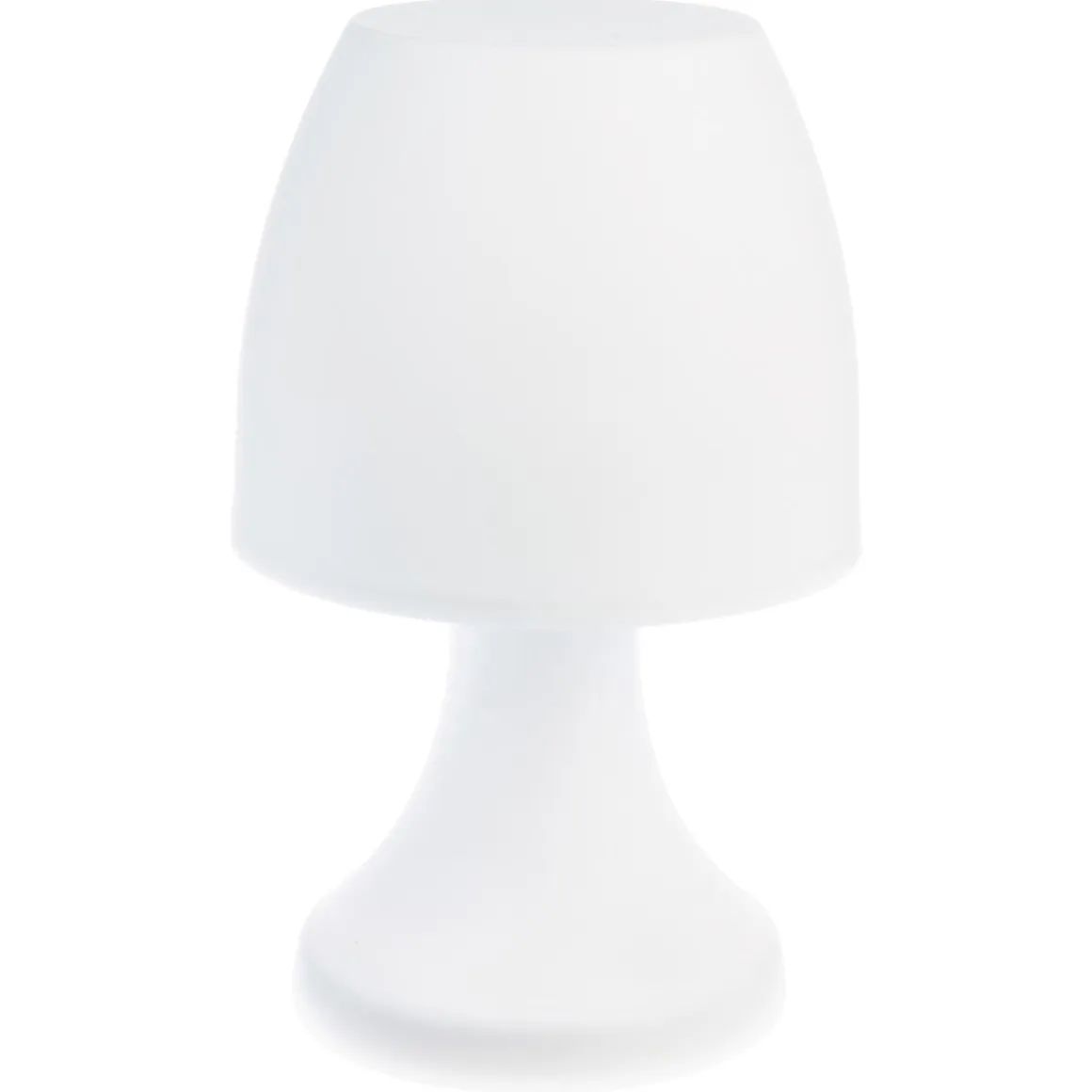 LAMPE BLANC LED MULTICOLORE DOKK H.19.5CM