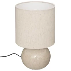 LAMPE BOULE GAIA LIN H.28CM