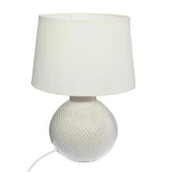 LAMPE CERAMIQUE BOULE H.28.5CM