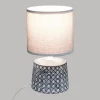 LAMPE CERAMIQUE CANNAGE H.23CM