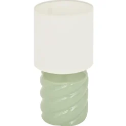 LAMPE CYLD NOLY CELADON H.27CM