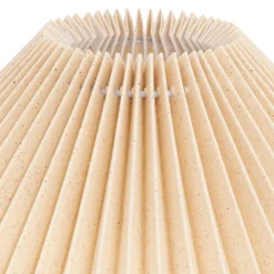 LAMPE CYLINDRE TALYA CERAMIQUE BLANC H.38CM
