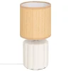 LAMPE CYLINDRE TYLIA NATUREL H.26CM